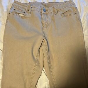Khaki Bootcut Pants